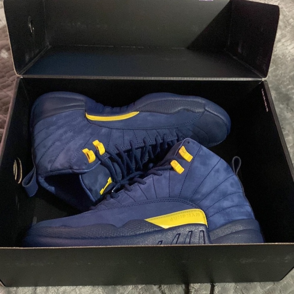 Air Jordan Retro Michigan 12’s